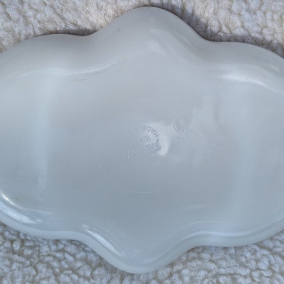 Fire King Oven Ware divided dish. - Picture 2 of 7